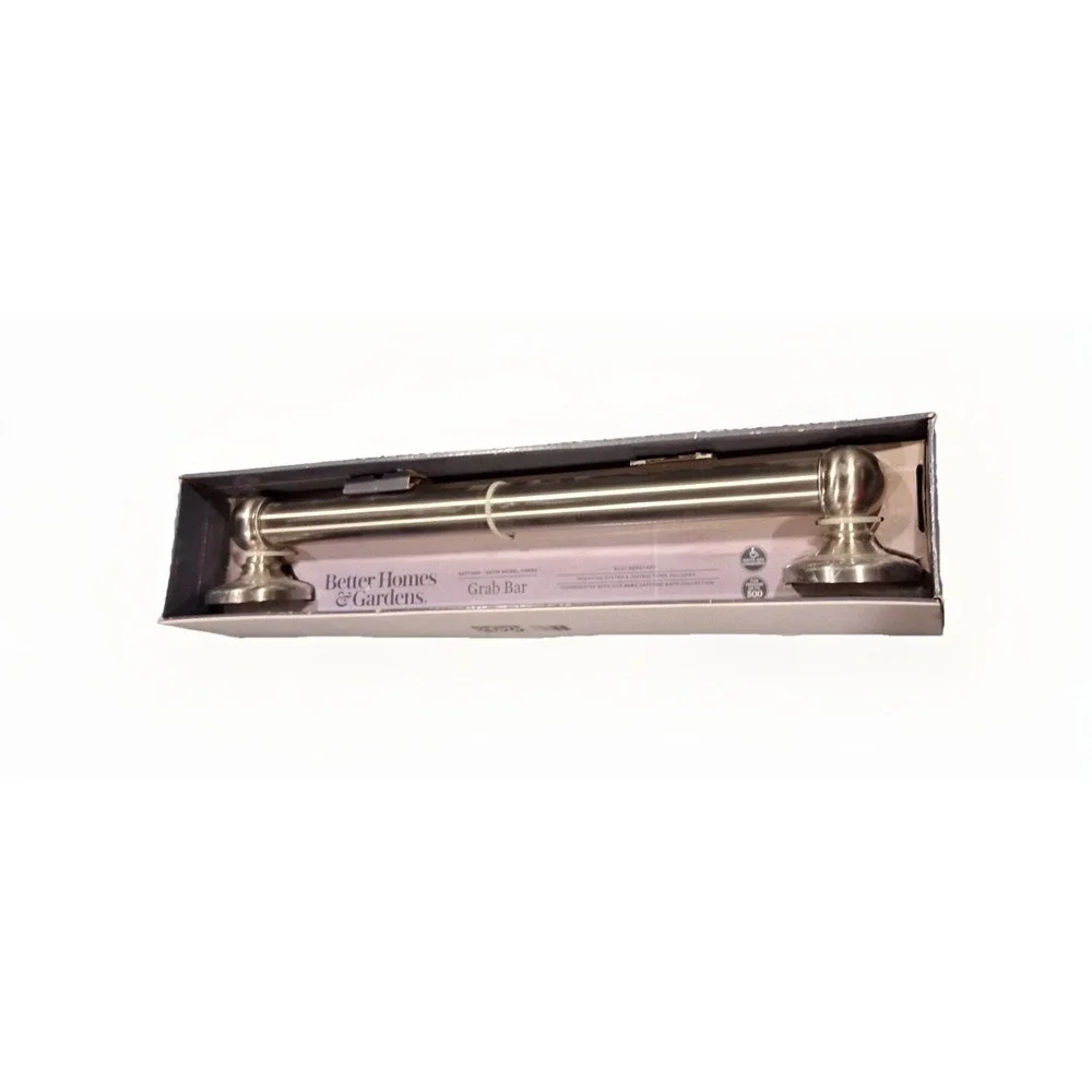 Better Homes & Gardens Safford 16 IN Grab Bar Satin Nickel BH20-19235611-028